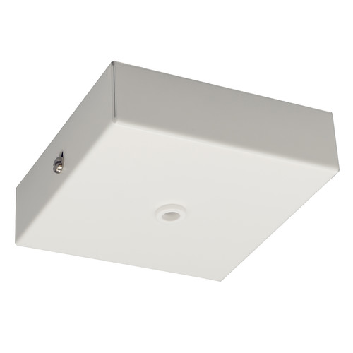 Square Ceiling Base White 100mm