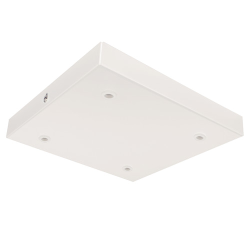 Square Ceiling Base White 200mm