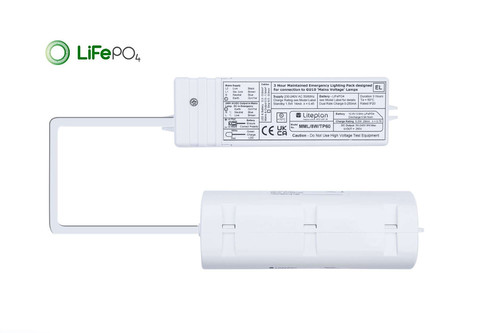 LED GU10 Emergency Pack with LiFePO4 Lithium Battery 240V 8W Maintained