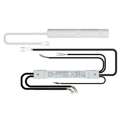 Liteplan TLP/1S/TP40/R Two-Part High Voltage Basic GU10 Emergency Conversion Kit 55-300V 8W Maintained
