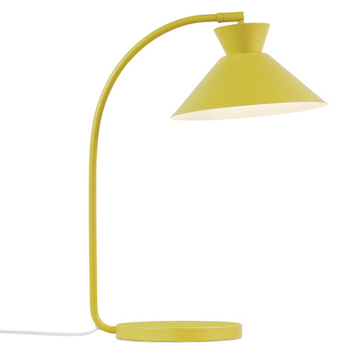 Dial Table Lamp 240V Yellow 40W