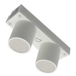 Slim Duet System LED Double Downlight 62° White 4.6W 3000K Warm White