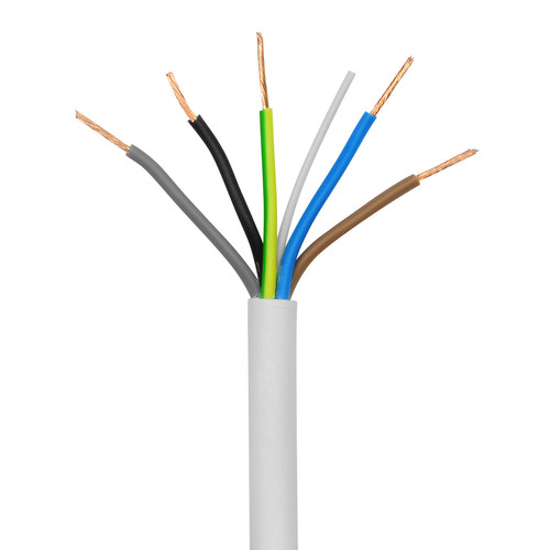 PVC Flex Cable 1.0mm² 5 Core