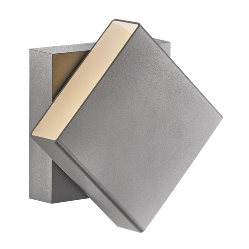 Turn LED Wall Light Grey 13.8W