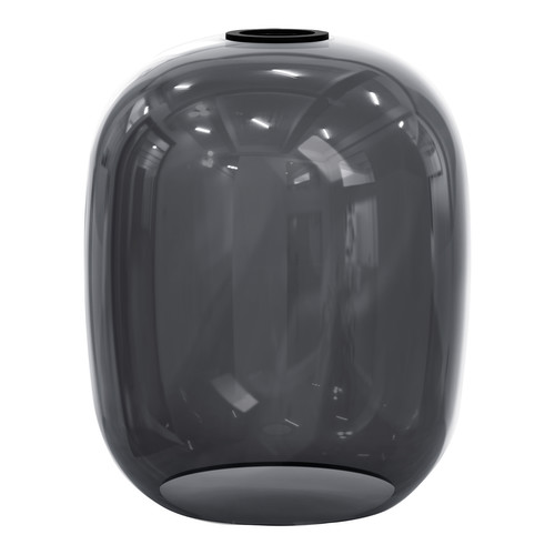 Curve Glass 285 Shade Dark Smoke 285x238mm