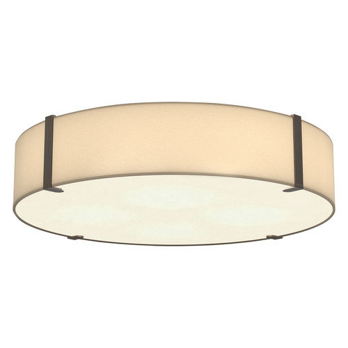 Elba 600 Round Flush Ceiling Light Kit 4x12W Putty