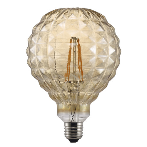Avra E27 Square Light Bulb Amber 2W