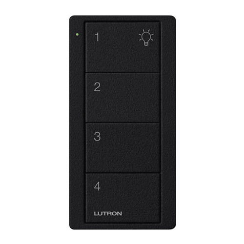 Lutron Pico Wireless 4 Button Scene Universal Room Black