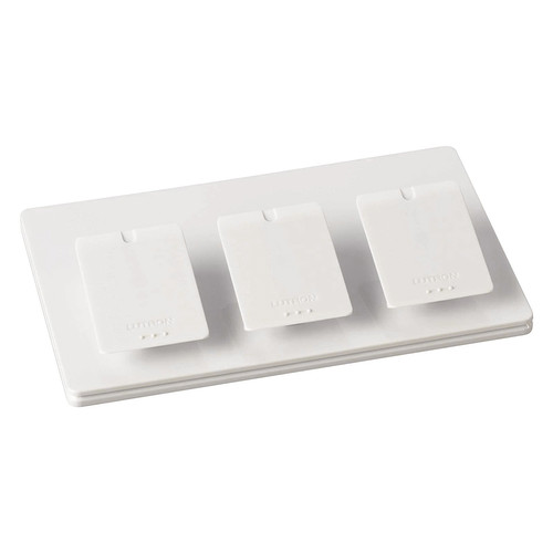 Lutron Pico Wireless Triple Pedestal White 3 Gang