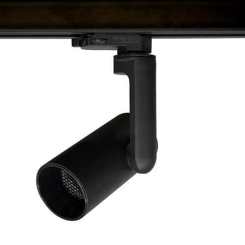 Icon Track Light GU10 Three Circuit 240V 15W Black