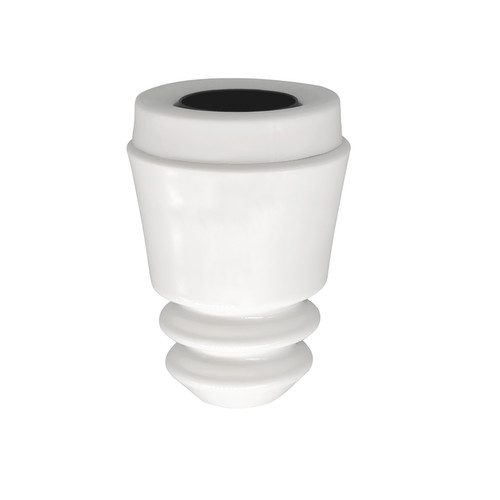 E27 Porcelain Lampholder White E27