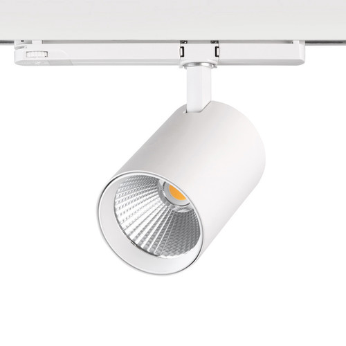 Tube Switching LED Track Light 3 30W 40° 3000lm White Warm White 3000K