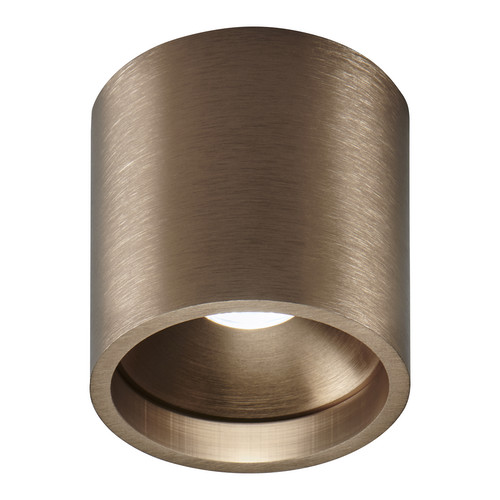 Solo 1 Round LED Surface Mounted Downlight 2700K Warm Light Rose Gold