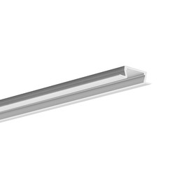 Micro Recessed LED Tape Extrusion Profile Anodised Aluminium 1000mm