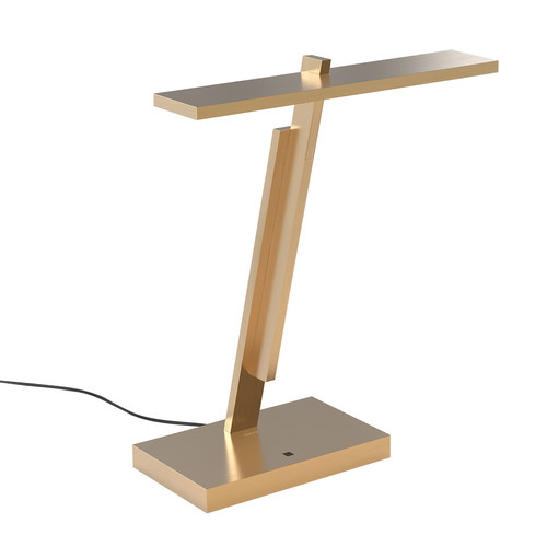 Gerrit LED Table Lamp Anodised Gold 7.7W LED Strip