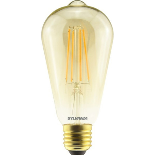 LED Cage Filament Antique 560lm 2500K Dimmable Light Bulb ES 6W