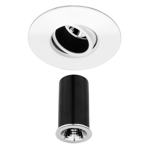 Elegant Fire-Rated Adjustable Downlighter Pro Reality LED GU11 Warm White (3000K) 35° White