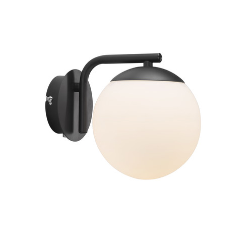 Grant Wall Light Black 40W