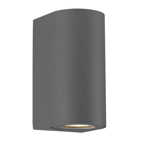 Canto 2 Maxi Up and Down Pillar Grey 2x28W