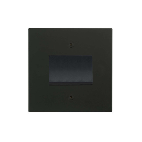 Horizon Square Fan Isolator Switch 1 gang Matt Black