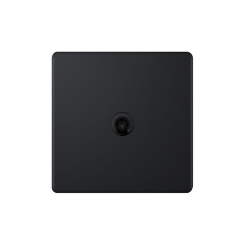 Dolly Switch Screwless 1 gang 2 way Matt Black