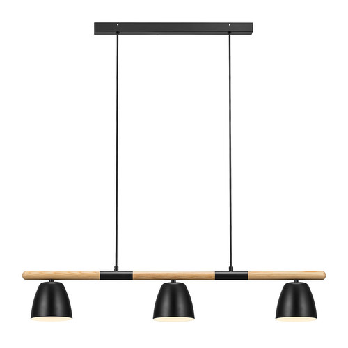 Theo Pendant Light 3x35W Black