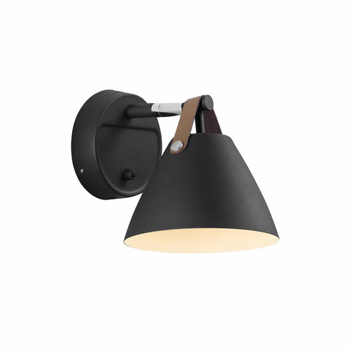 Strap 15 Wall Light Black 8W