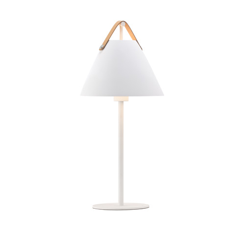 Strap Table Lamp White 40W