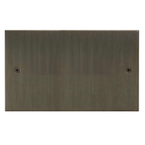 Horizon Square Blank Plate Double Plate Jordan Bronze