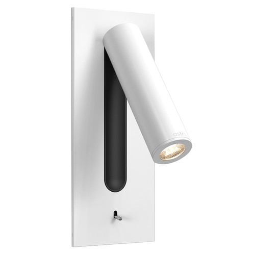 Fuse Switched LED II Wall 240V 4.2W Matt White