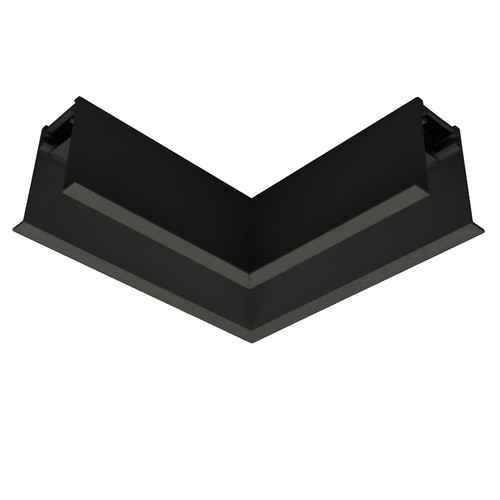 Slim Duet System Trimmed Recessed Horizontal Corner Black 179mm