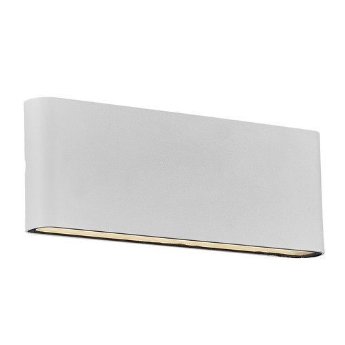 Kinver 26 LED Up and Down Outdoor Garden Wall Light White 10W 3000K Warm White
