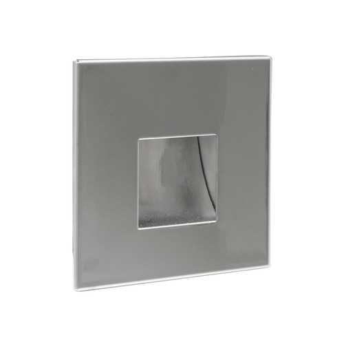 LED Mini Aqua Internal Low Level Wall Light 700mA Chrome 3000K Warm White