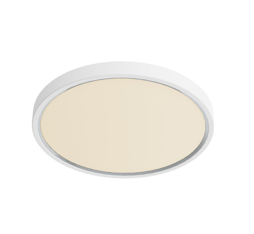 Noxy Flush Ceiling Light White Warm White 3000K - Cool White 4000K