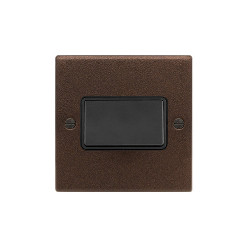 Fan Isolator Switch 1 gang Copper Bronze