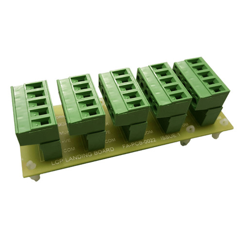Lutron QS Homeworks Control Panel Landing Board 5 Ways