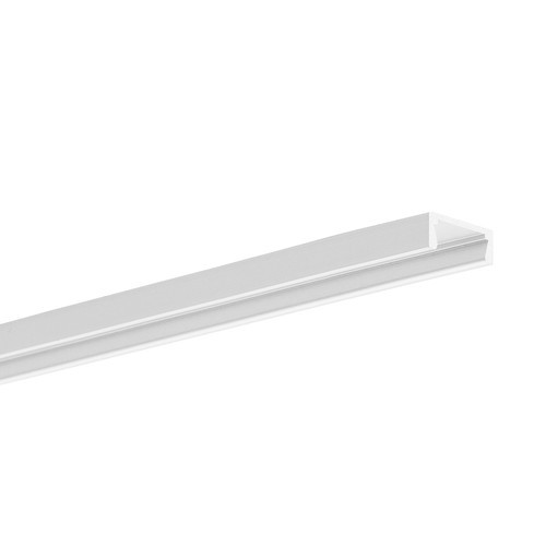 Micro Surface LED Tape Extrusion Profile White Lacquered 2000mm