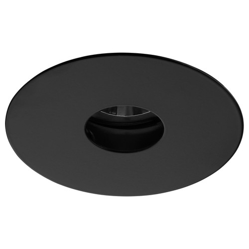 Fire-Rated Invisible Fixed Pinhole Round Downlight GU10 240V 50W Black