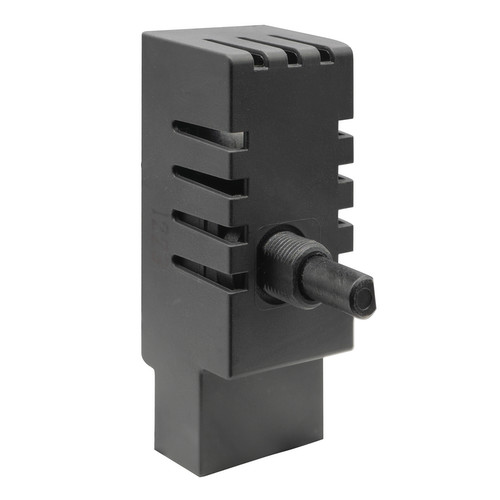LED Trailing Edge 2 Way Dimmer Module Black 100W