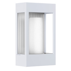 Brick Outdoor Garden Lantern Wall Light 23W White