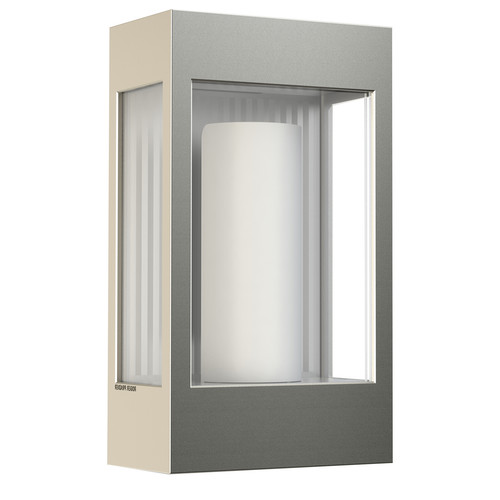 Brick Outdoor Garden Lantern Wall Light 23W Aluminium