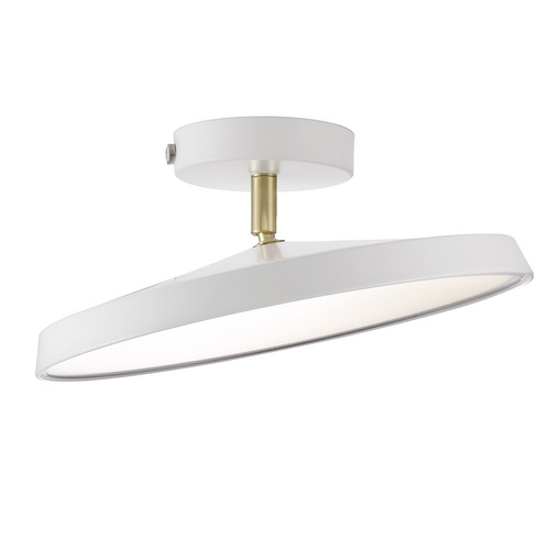 Kaito 2 Pro 30 Adjustable Flush Ceiling Light White 15W 3000K Warm White