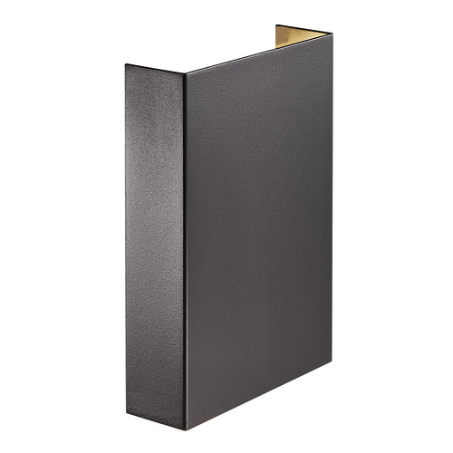 Fold 15 Up and Down Exterior Wall Light Black 6.4W 3000K Warm White