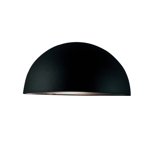 Scorpius Outdoor Garden Wall Light 15W Black