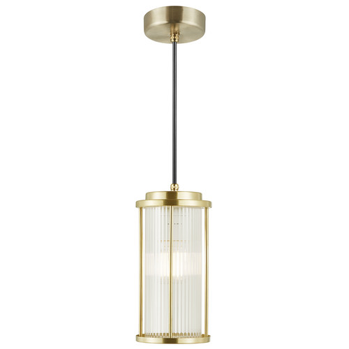 Linton Pendant 15W Brass