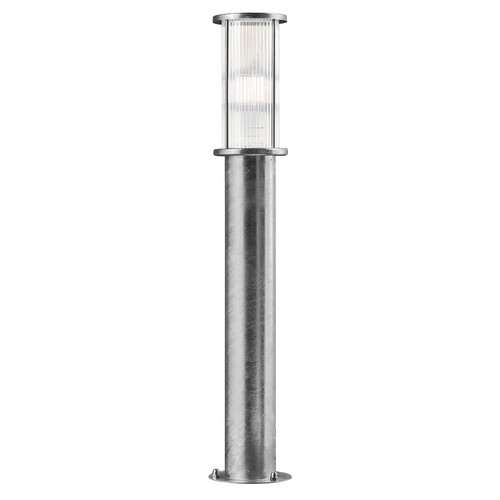 Linton Outdoor Garden Bollard Light 15W Galvanised