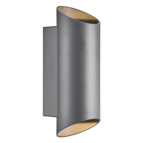 Nico 22 Round Up and Down Outdoor Garden Light Anthracite 2x35W