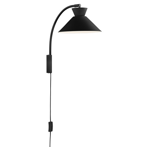 Dial Wall Light 40W Black