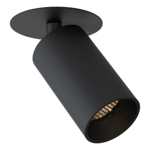 Can 50 LED Recessed Spotlight Matt Black 8.2W LED