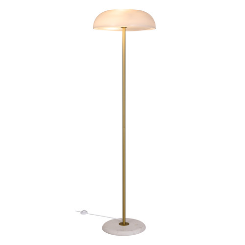 Glossy Floor Lamp 3x25W White